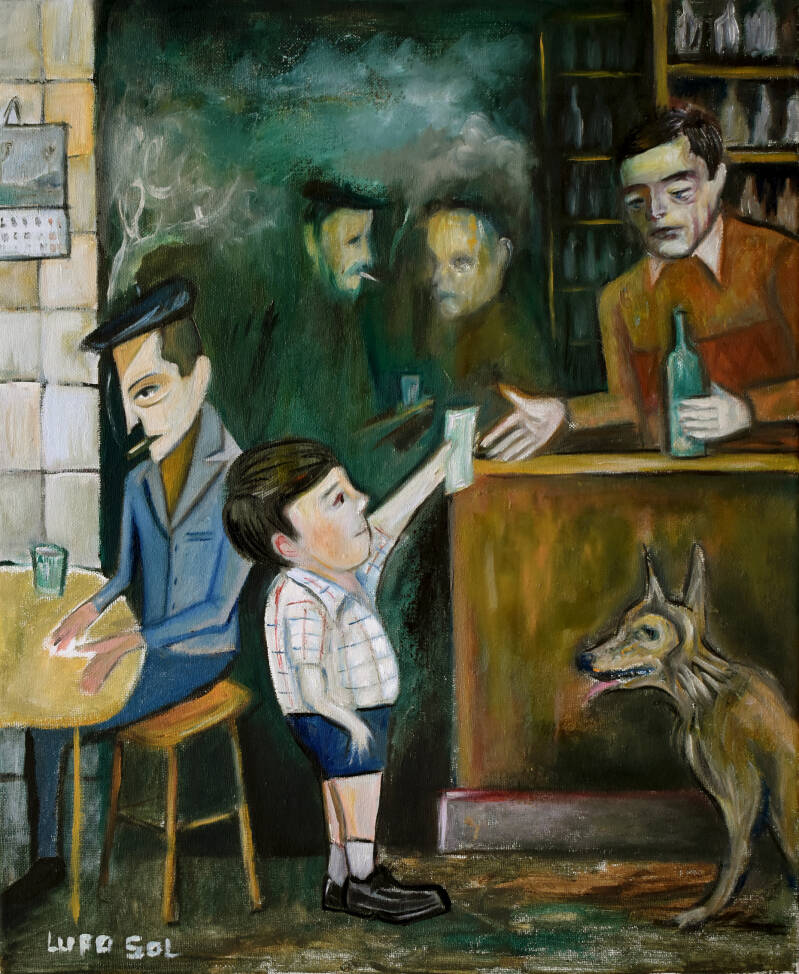 The old tavern next to my house, 2023 