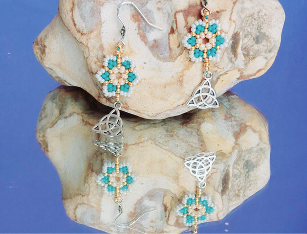 Keltische Knoop oorbellen