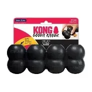Kong Ribbon in Black for extreme chewers 