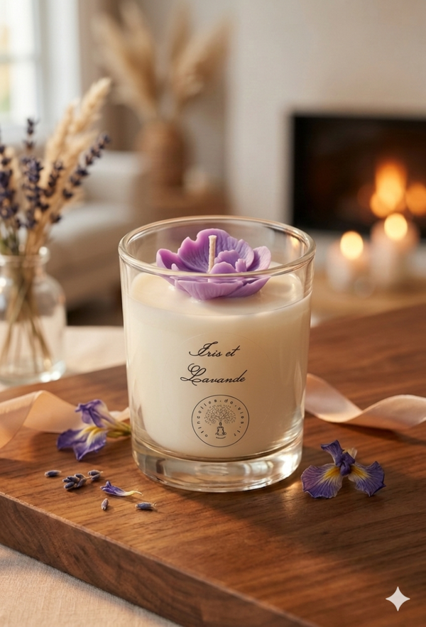 Bougie orchidée