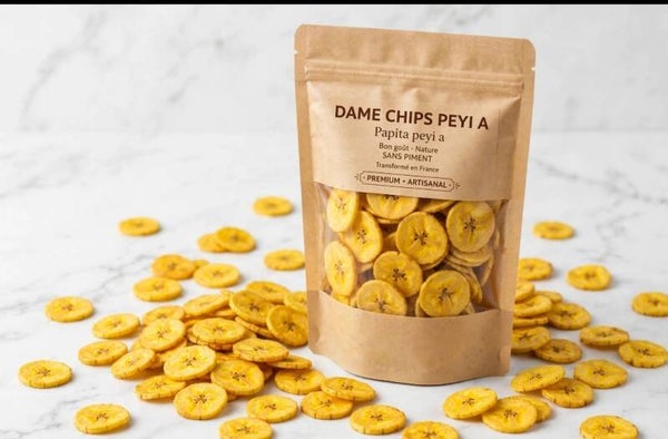 Chips bananes plantain nature