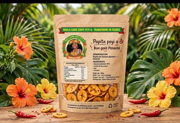 Chips bananes plantain pimentées formule de grossiste