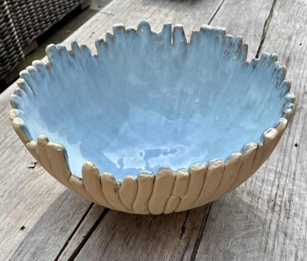 Helena Vintage Wit/Blauw