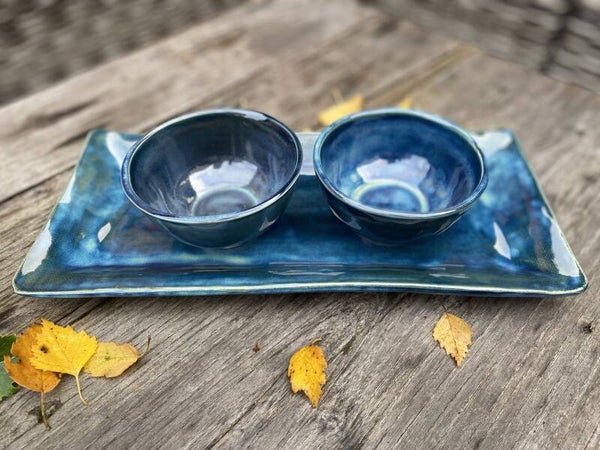Inès Tapas-set Storm Blue