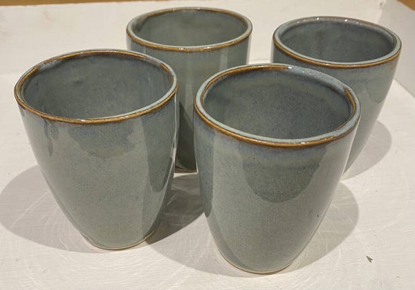 Set van 4 Jozefientjes Blue Rutile