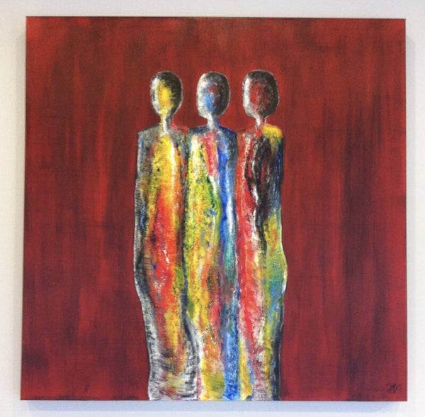 Schilderij 90cm x 90cm Acryl