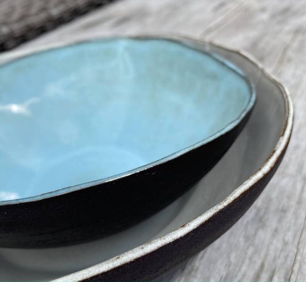 Set Colette Black/ Norse blues & Alabaster White