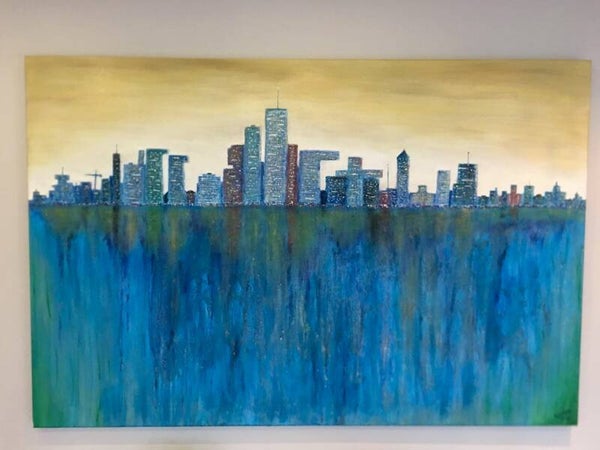 Schilderij 100cm x 150cm Acryl