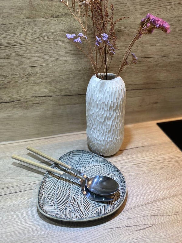 Workshop spatelpot/vaas met schoteltje