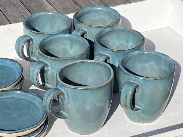 Set koffietasjes Jozefien Blauw