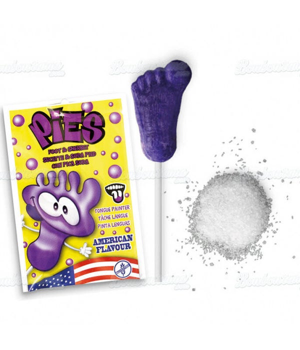 Sucette poudre pieds fruité(x1)
