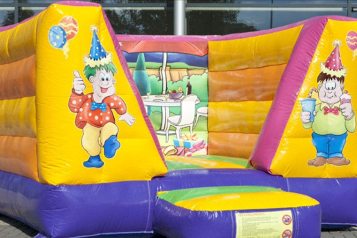 Mini feest springkussen