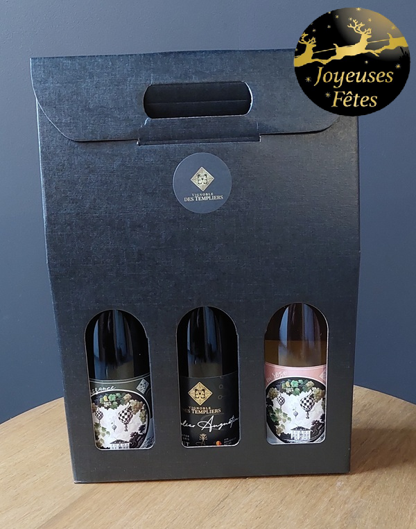 Coffret 3 bouteilles :  Effervescence des Templiers