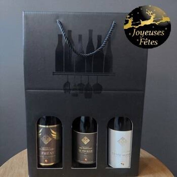 Coffret  3 bouteilles  - B.E.B. ou B.E.R. ou B.R.B
