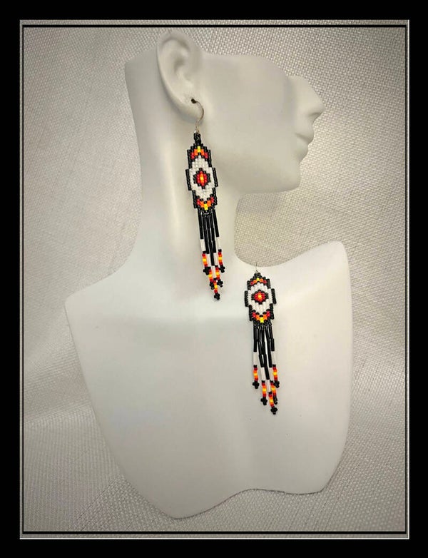 E28-Beaded Earrings