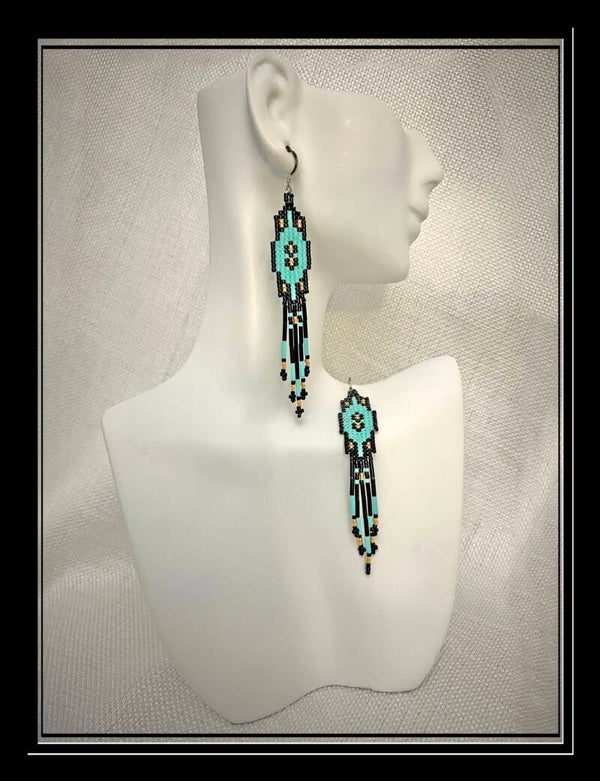 E30-Beaded Earrings