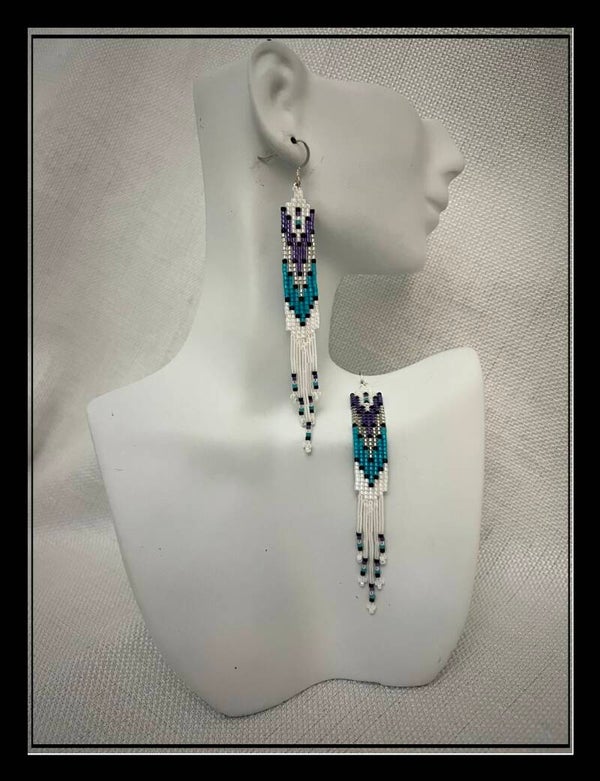 E41-Beaded Earrings