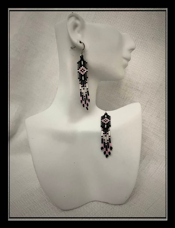 E51-Beaded Earrings