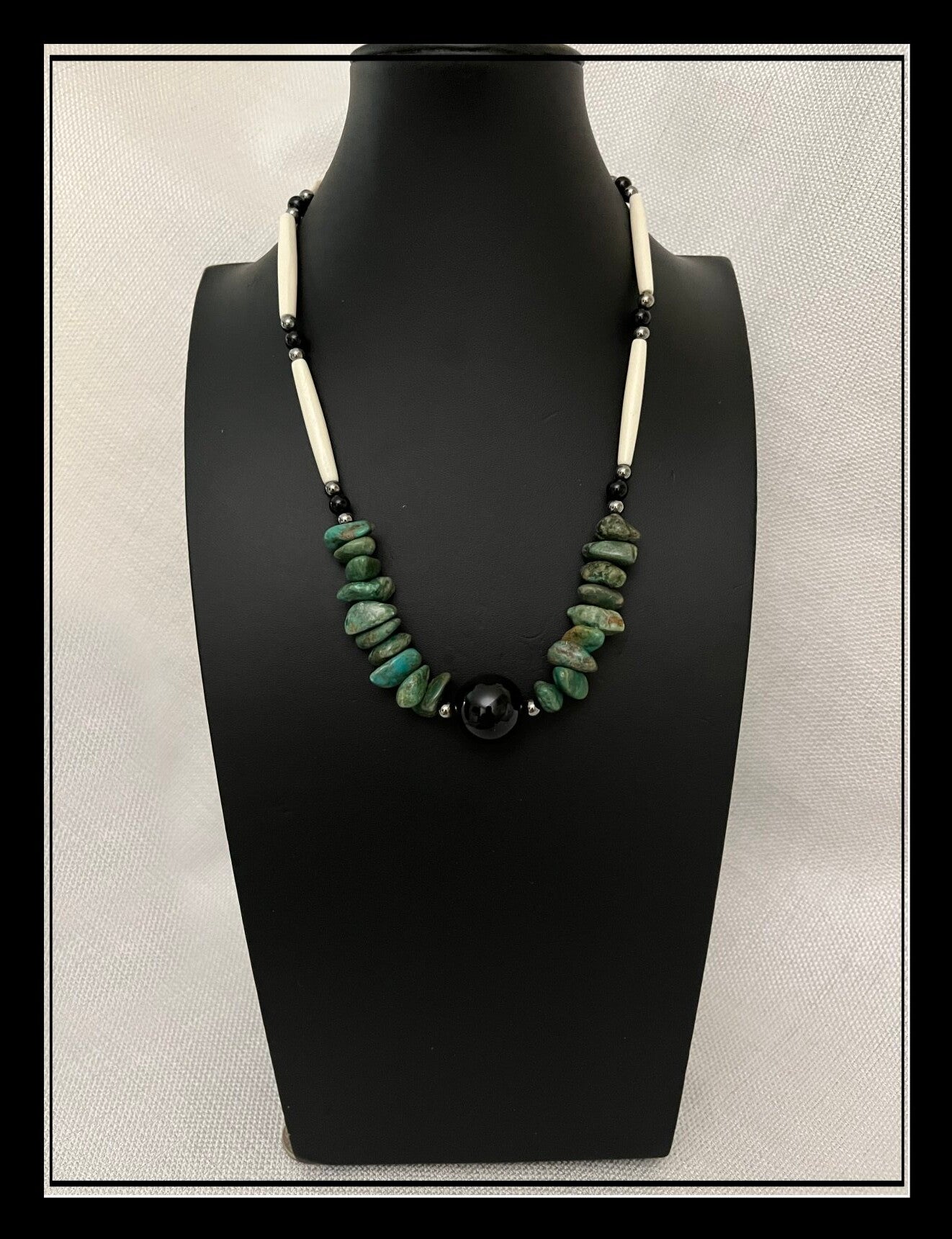 Black Onyx & Turquoise