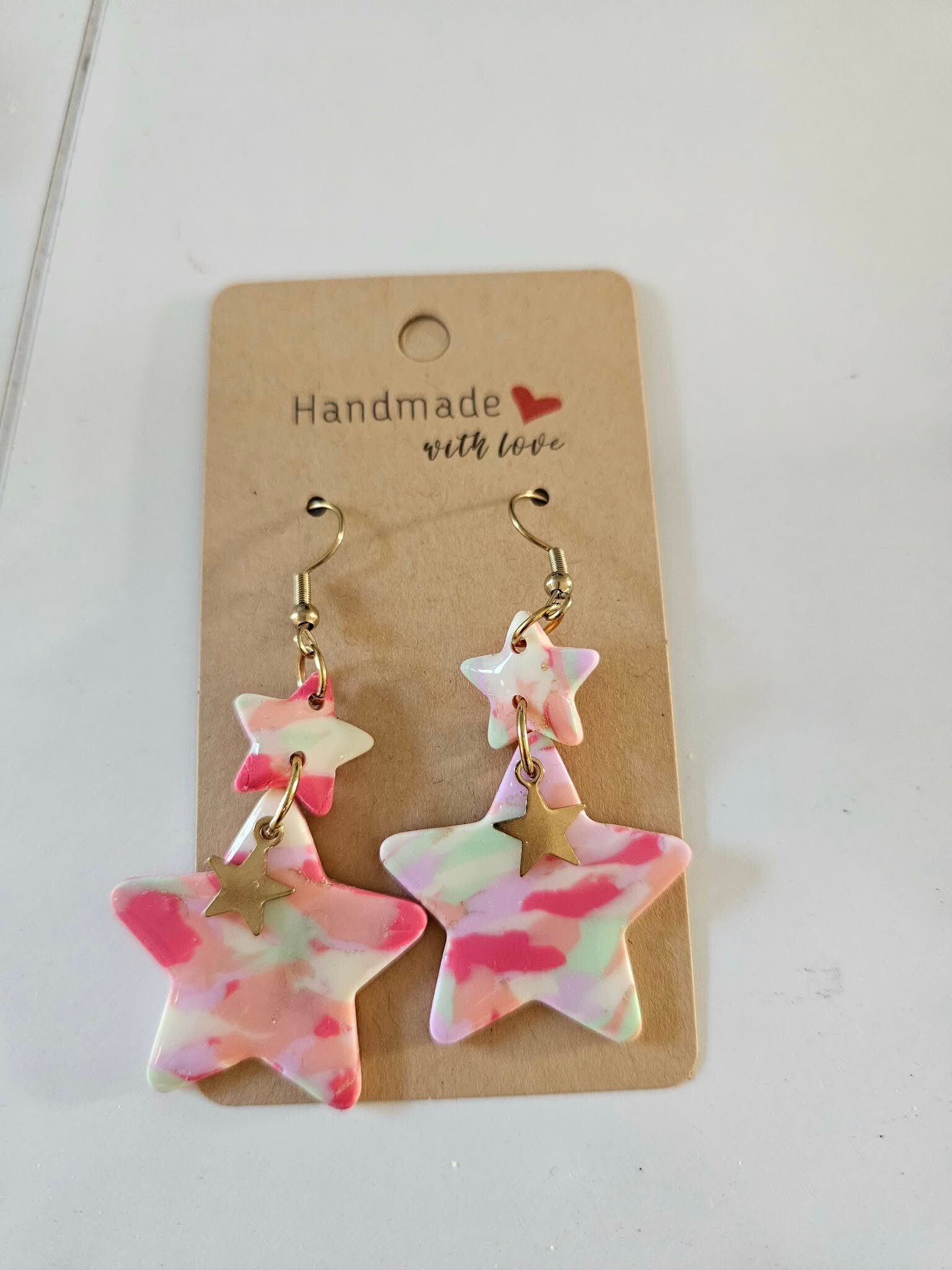 Boucles "Jardin pop"