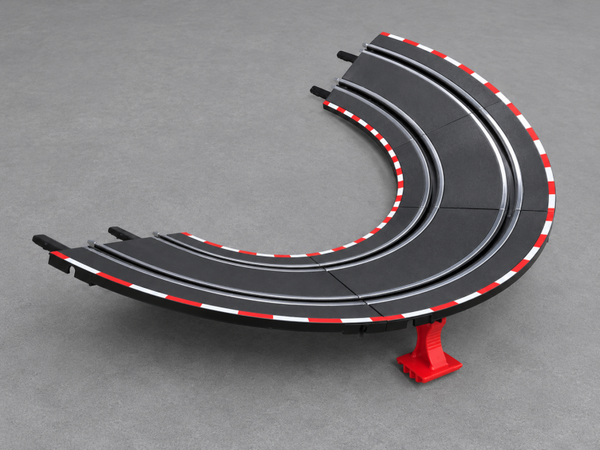 Carrera GO!!! / GO!!! Plus / Digital 143 ◾   Steilkurve 1/45°       [ 61612 ]