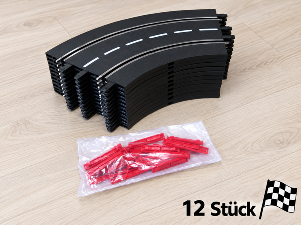 Carrera Digital 132 Digital 124 Evolution   12er Pack Kurve 1/60°