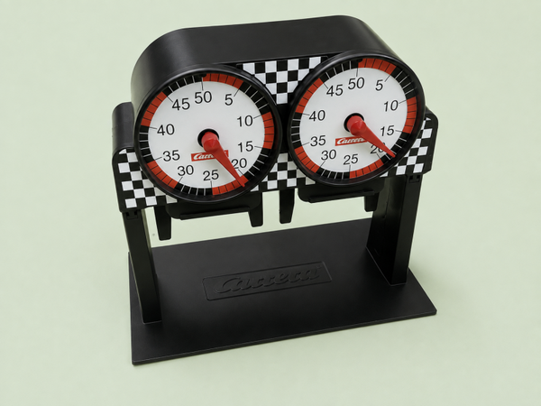 Carrera Evolution Exclusiv ◾ Vintage-Rundenzähler im Motorsport-/Rennsport-Stil ◾