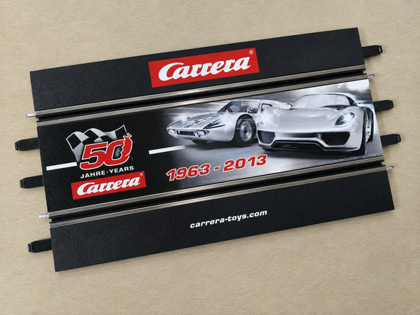 Carrera Digital 132 / Digital 124 Werbe- bzw. Dekorschiene "50 Jahre Carrera (1963–2013)