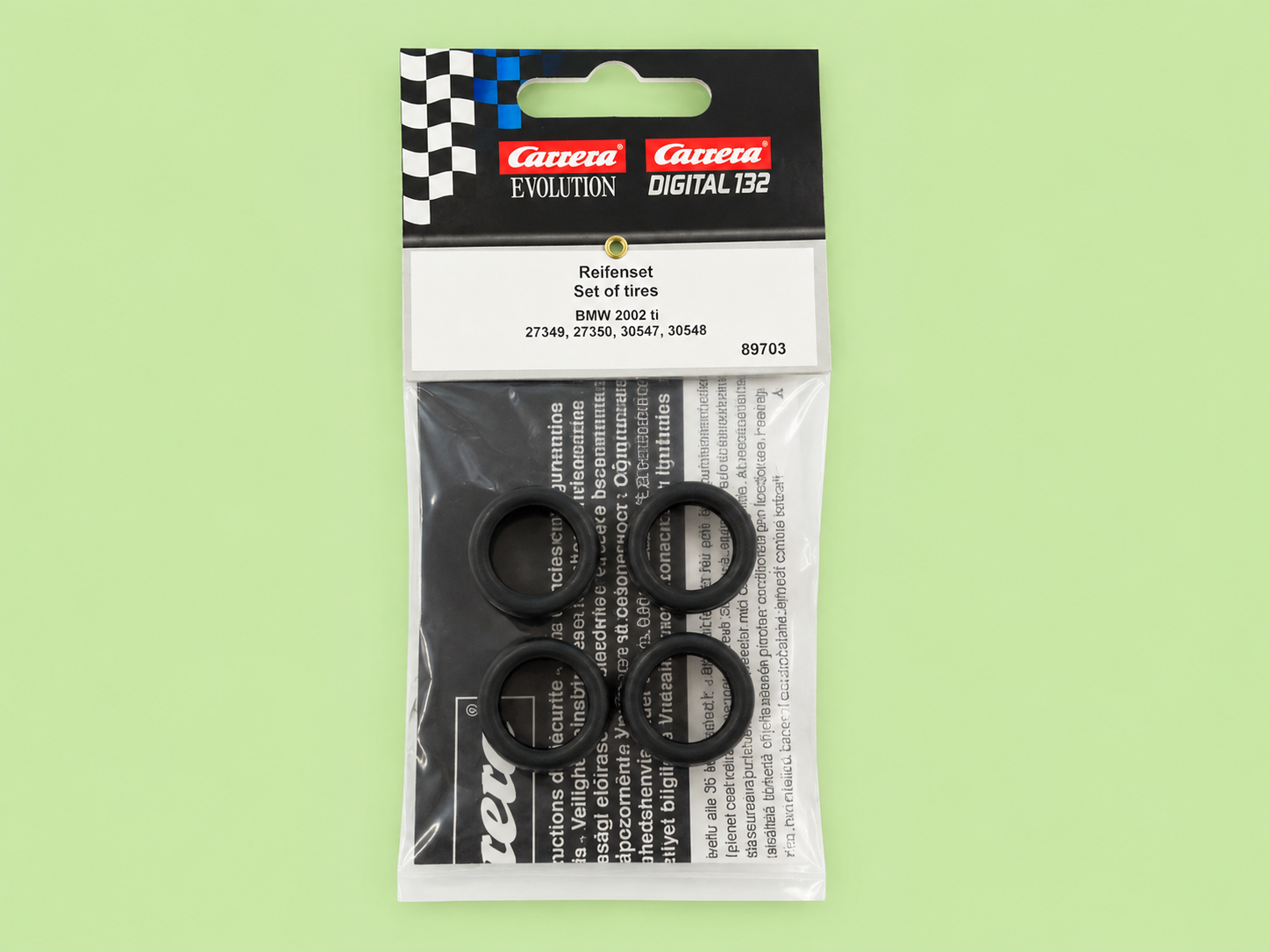 Carrera Reifenset für BMW 2002 ti – Art. 89703