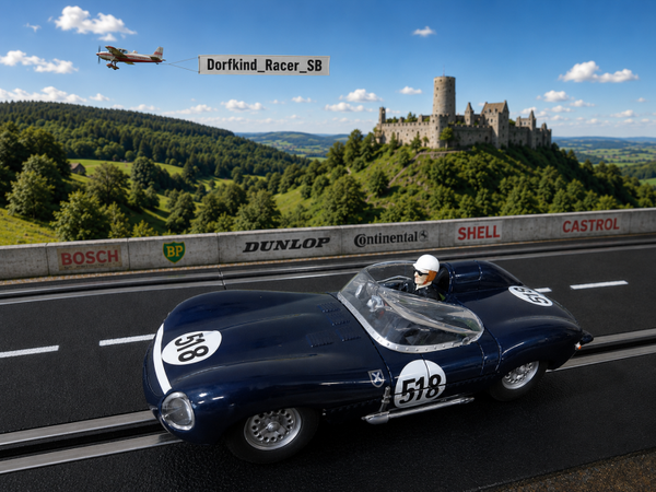Carrera Evolution Jaguar D-Type Mille Miglia 1957 Nr. 518 – 1:32