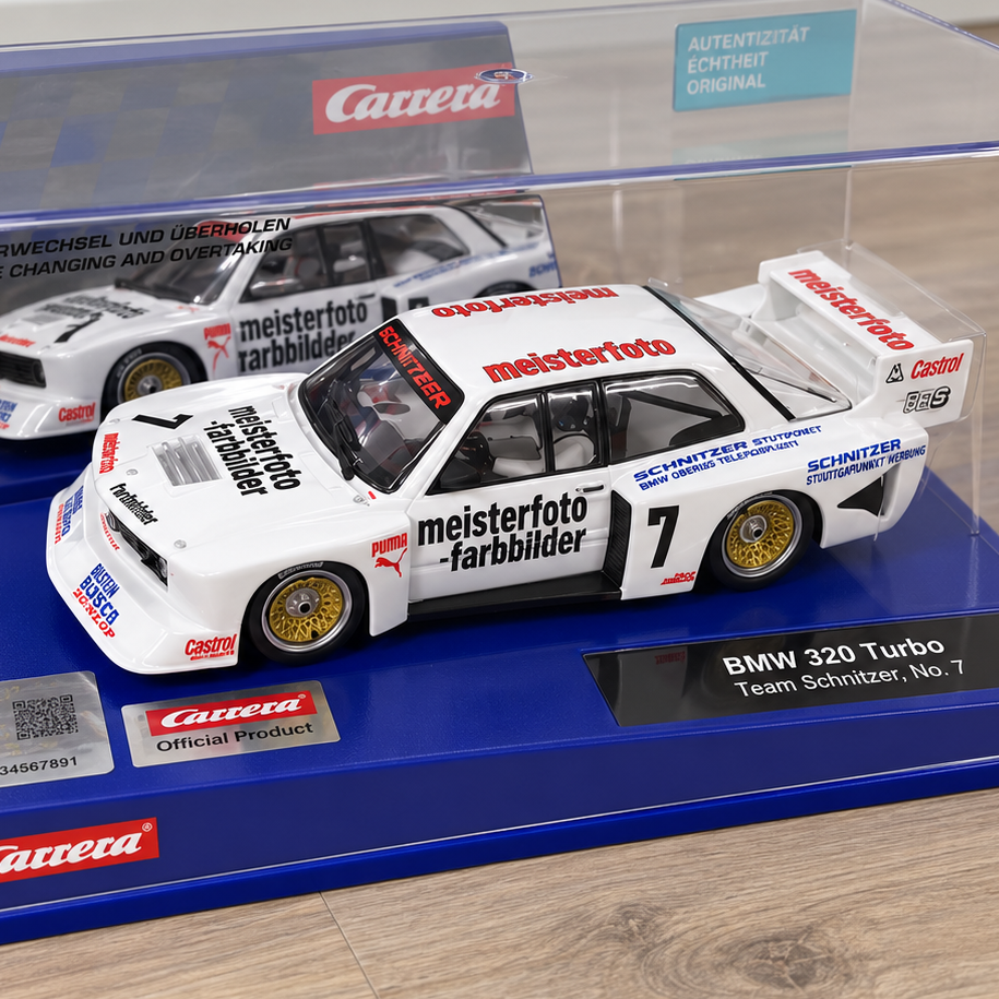 Carrera Digital 132 BMW 320 Turbo " Team Schnitzer " Nr.7   [32037]