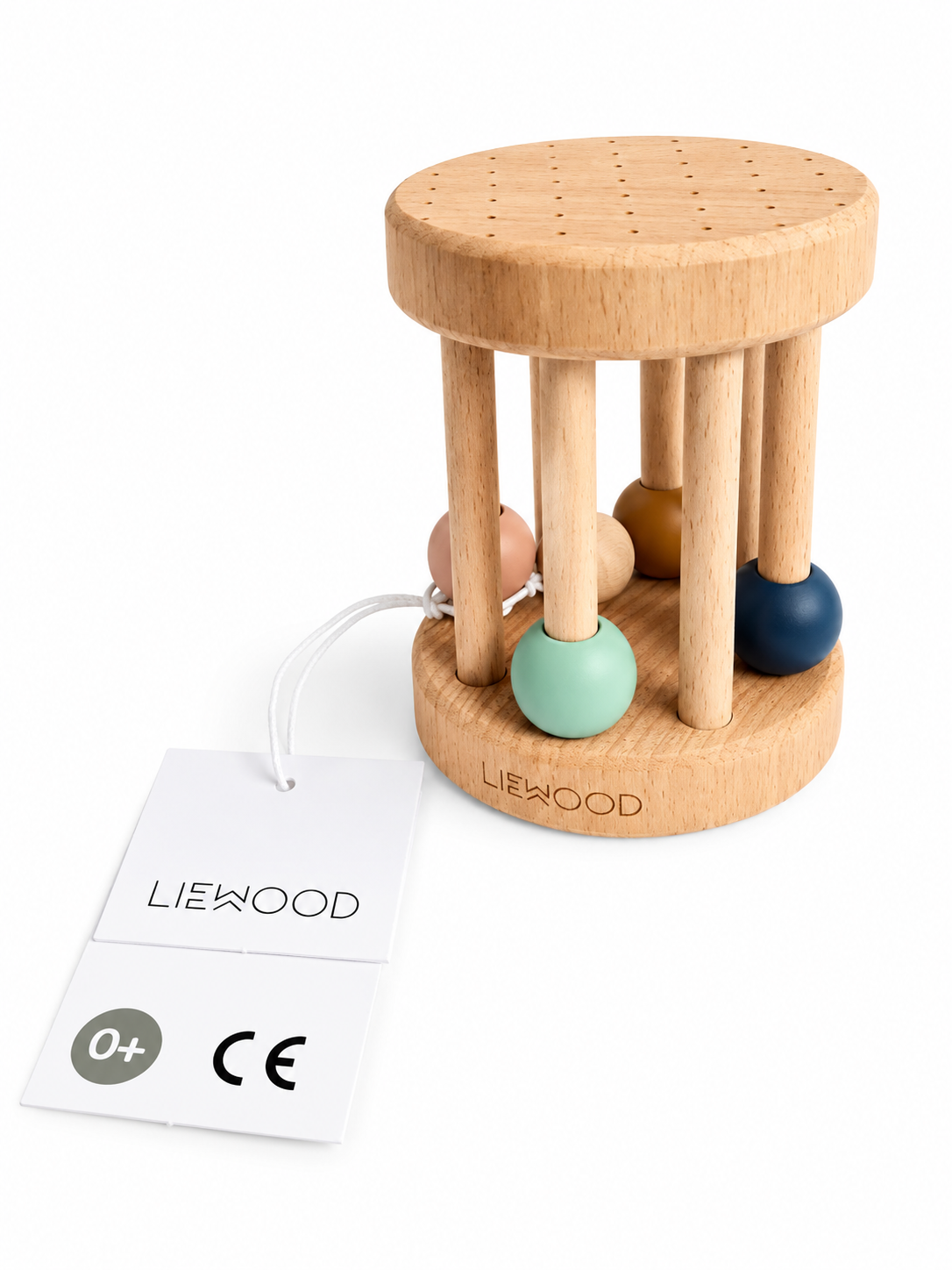 Liewood Ayda Wood Rattle, Mix