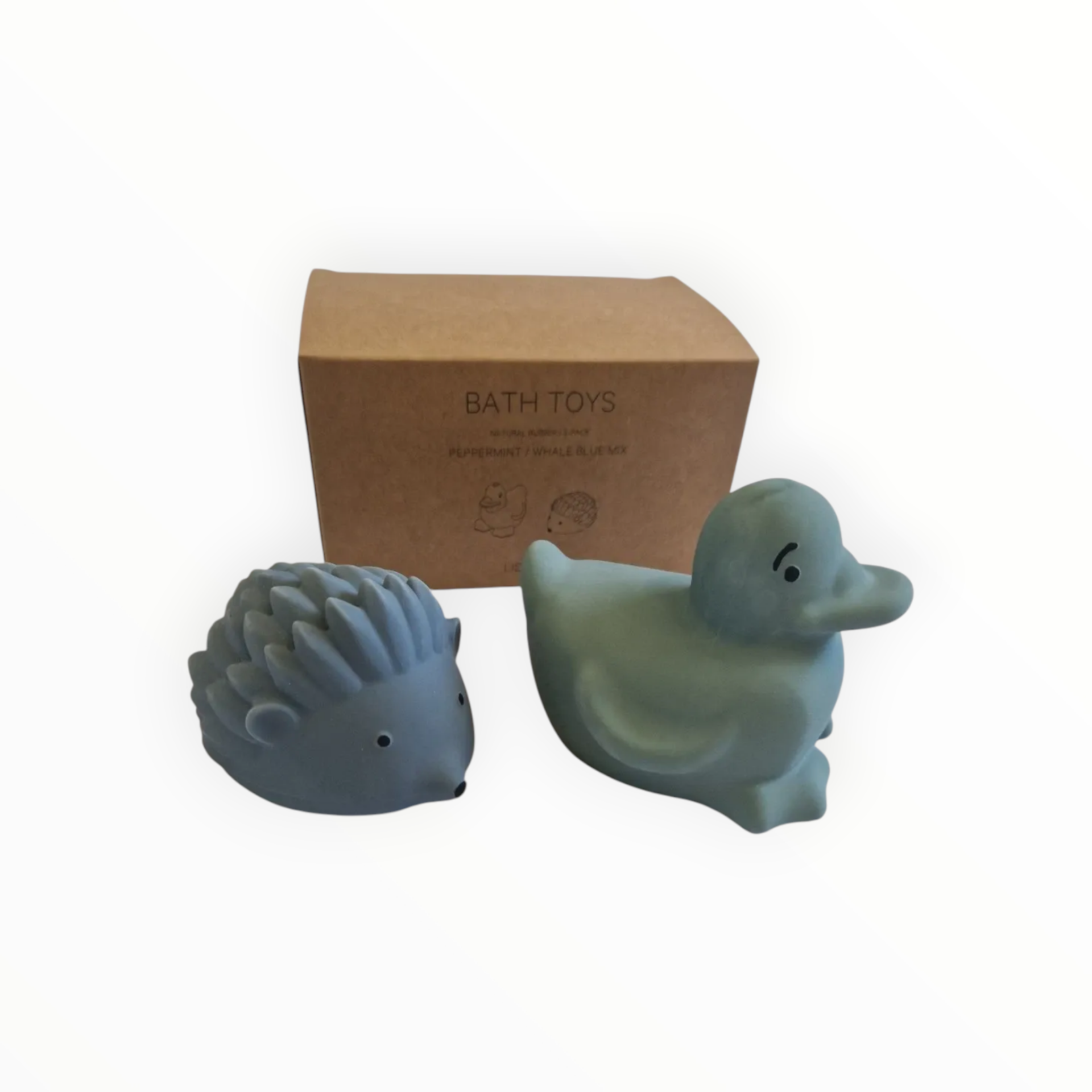 Liewood Henrik Bath Toys, 2-pack, Peppermint / Whale Blue Mix