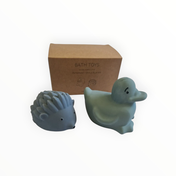 Liewood Henrik Bath Toys, 2-pack, Peppermint / Whale Blue Mix