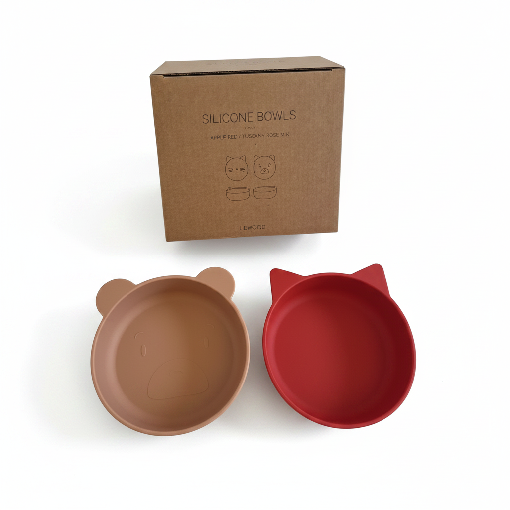 Liewood Vanessa Silicone Bowls, 2-pack