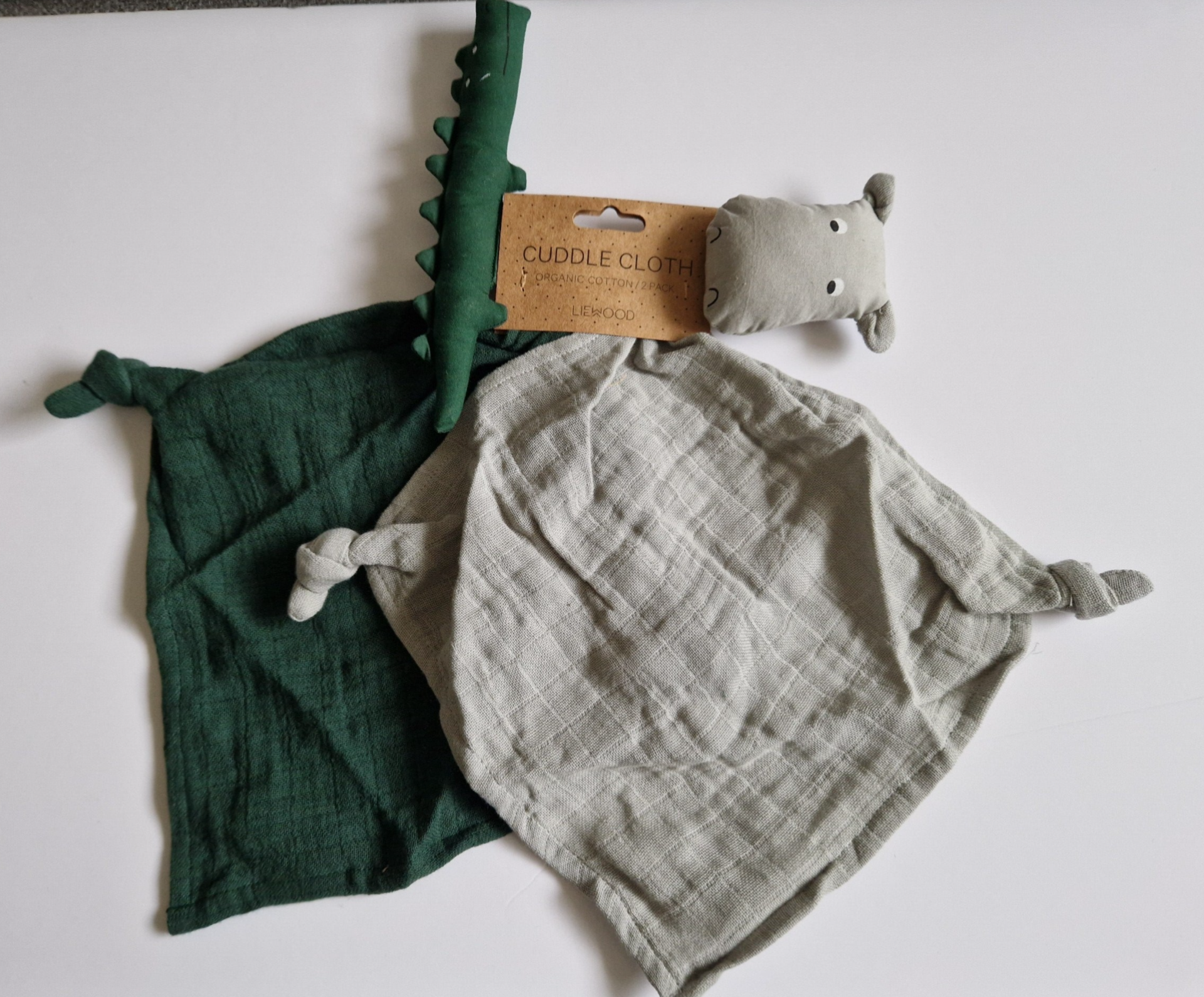 Liewood Yoko Mini Cuddle Cloths, 2-pack, One Size