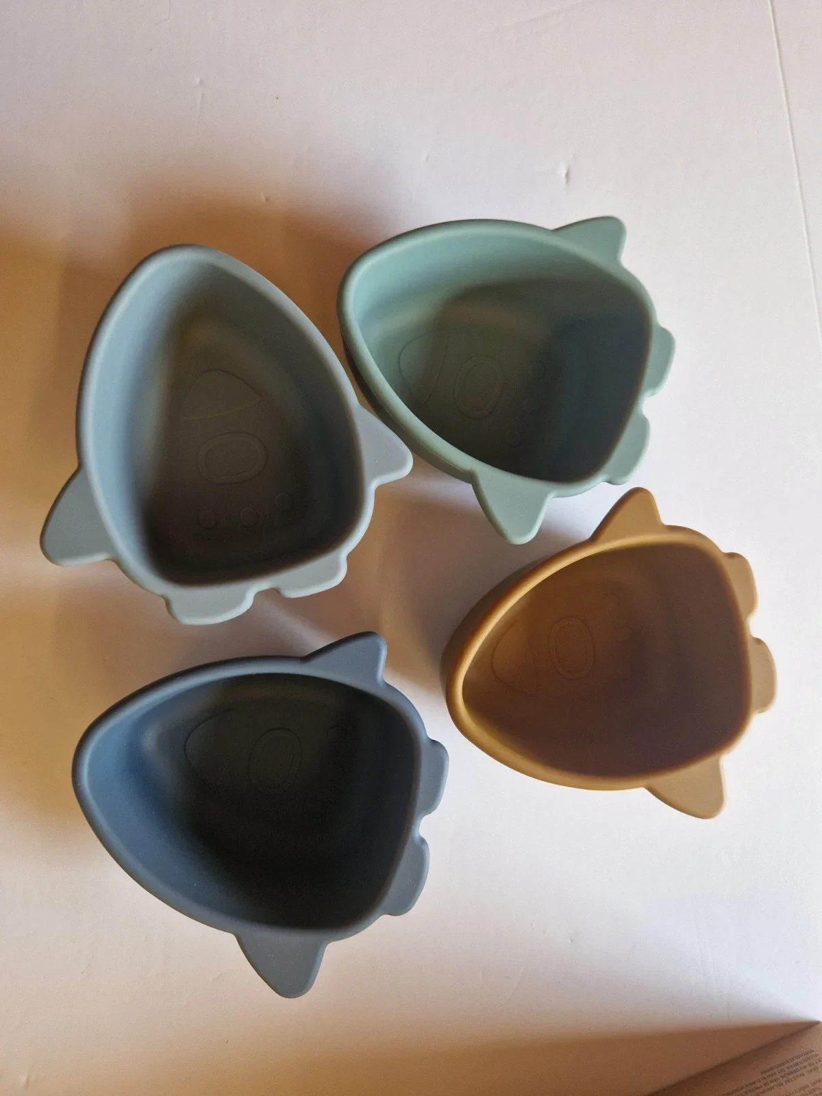 Liewood Malene Silicone Bowls, 4 pack