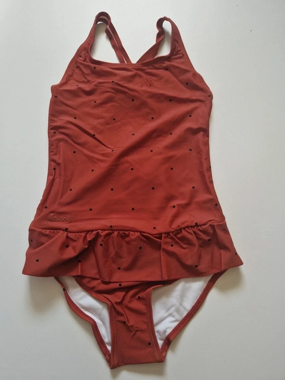 Liewood Amara swimsuit, Classic dot rusty,
