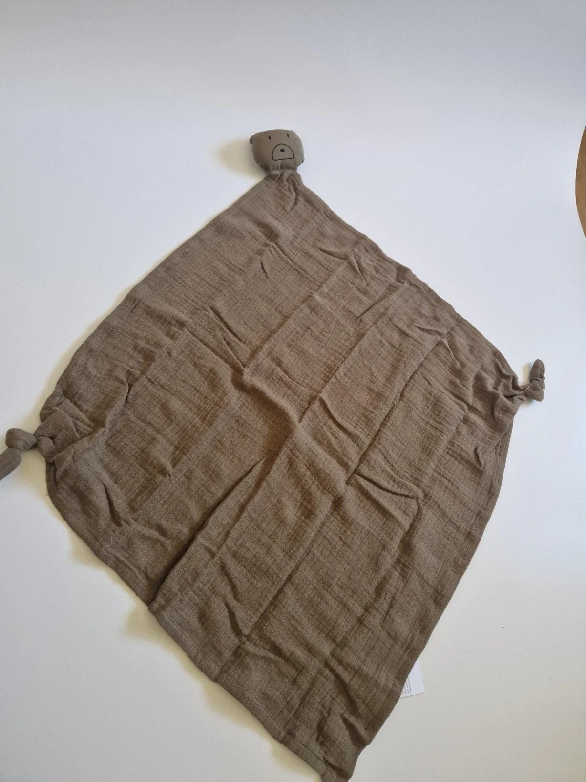 Liewood Robbie Multi Muslin Cloth, Bear Khaki, One size