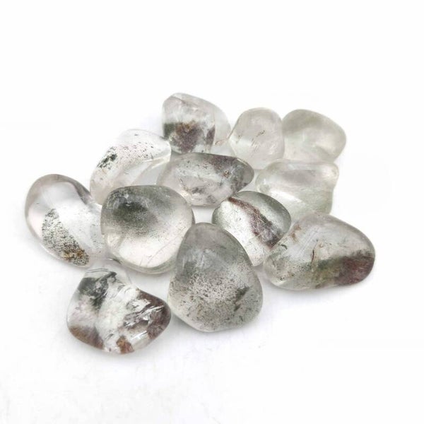 Pierre roulée quartz a inclusion