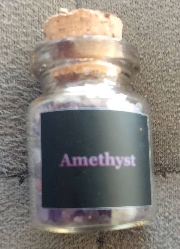 Cristaux améthyste violette