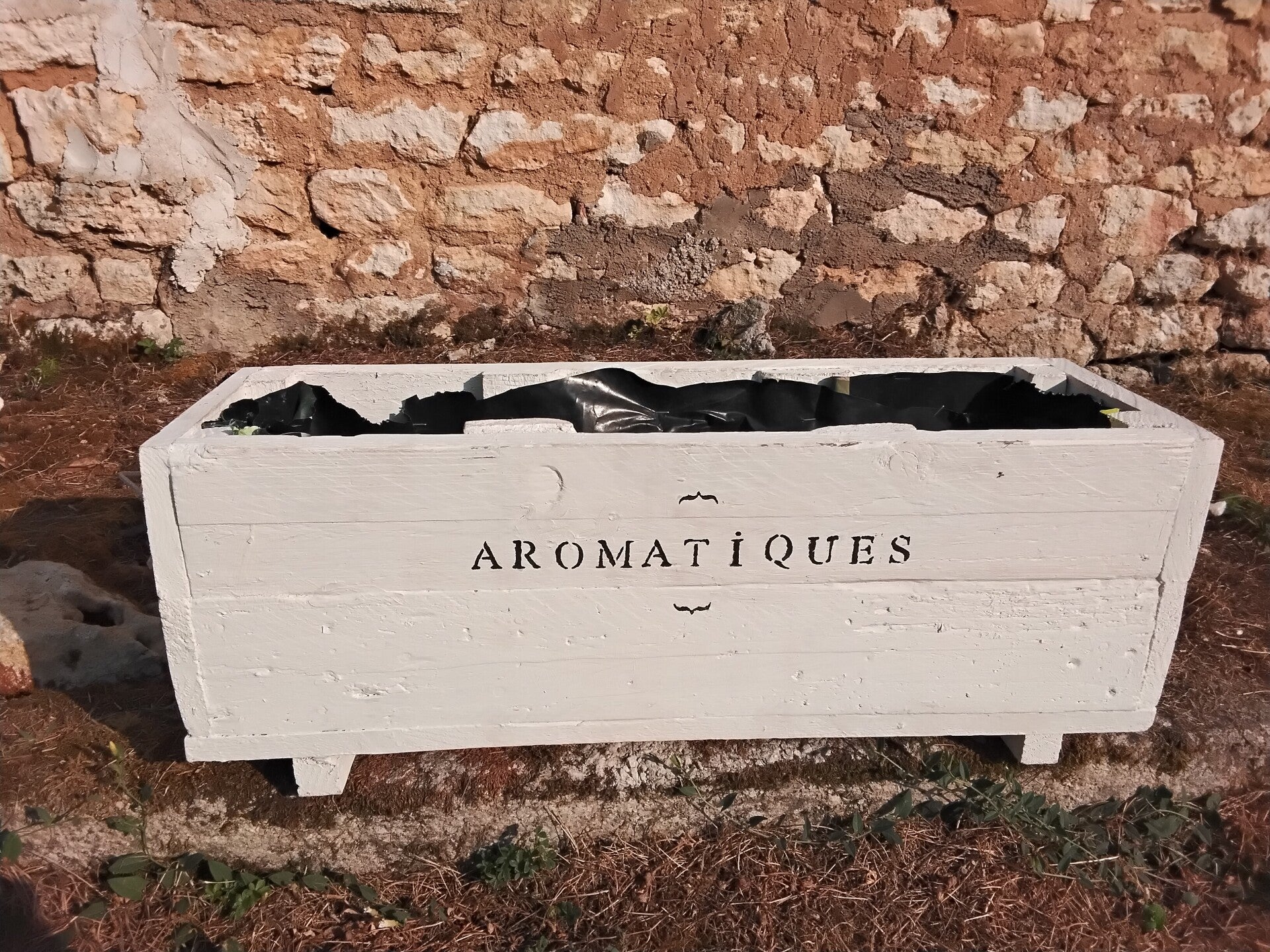 Jardinière bois grand modèle