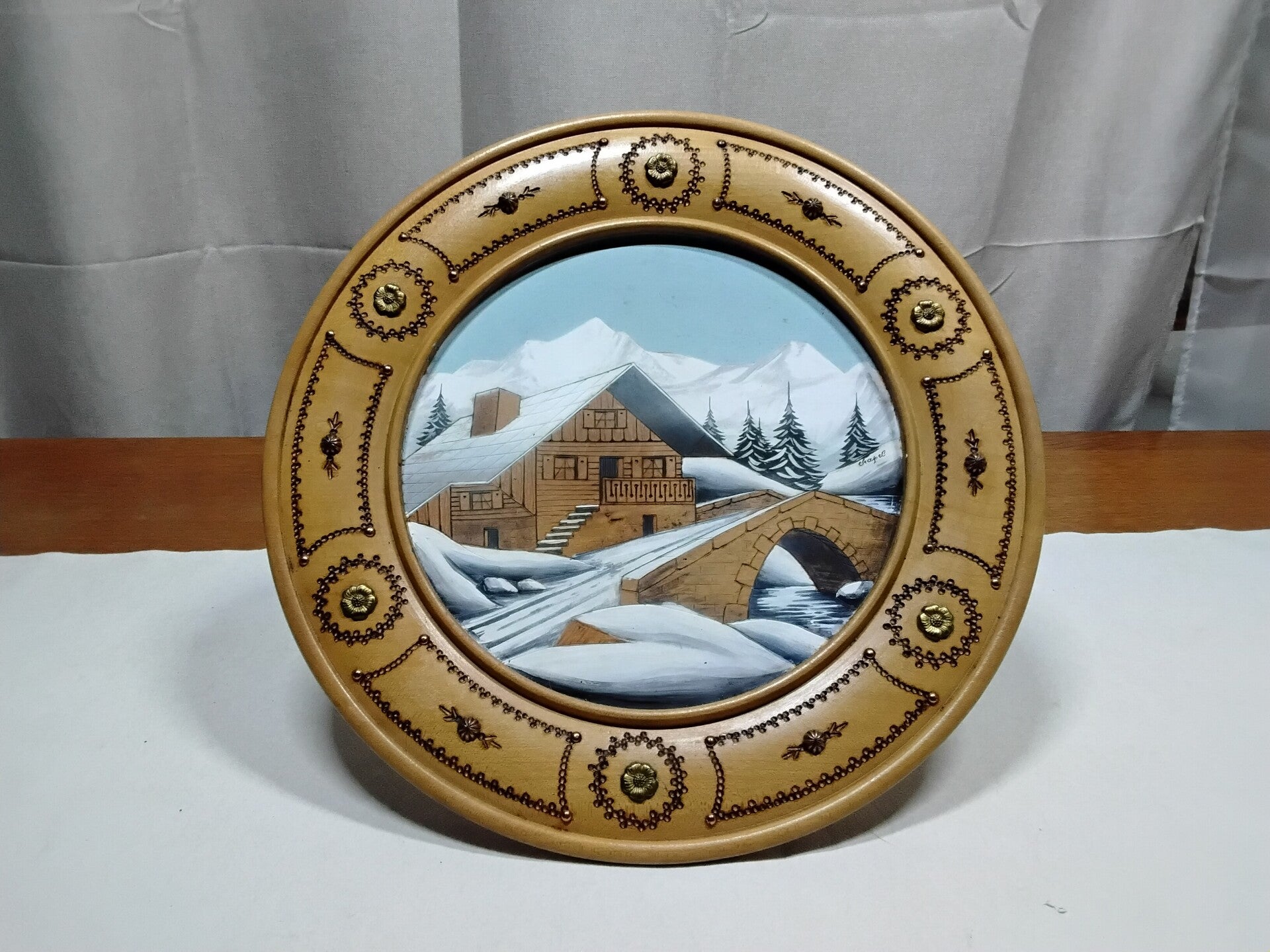 Assiette à accrocher