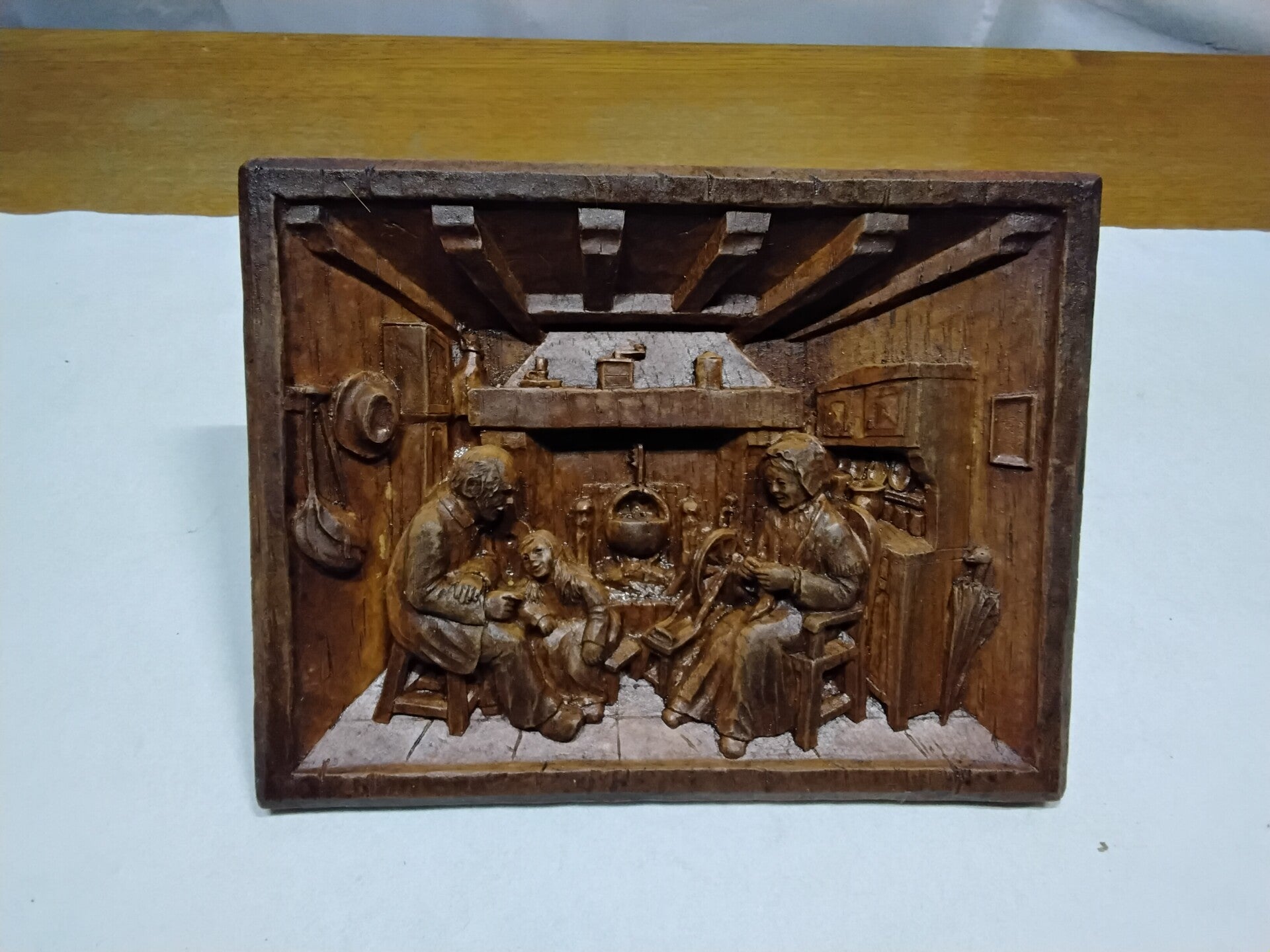 Cadre bois à accrocher