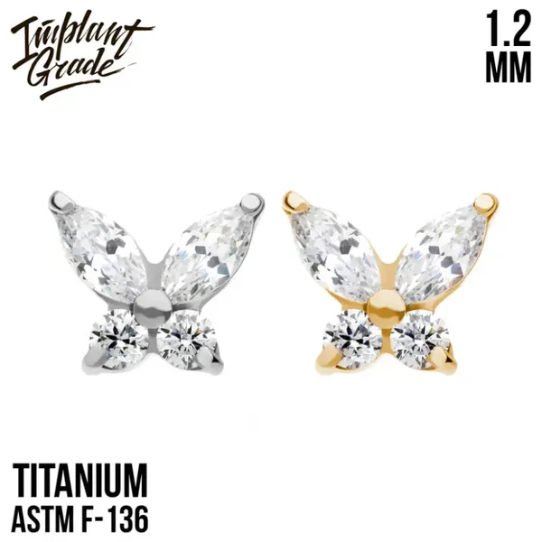 Titanium ''Crystal Butterfly''