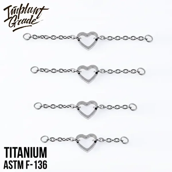 Titanium Chain ''Heart''