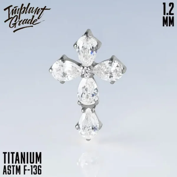 Titanium ''Drop Cross''