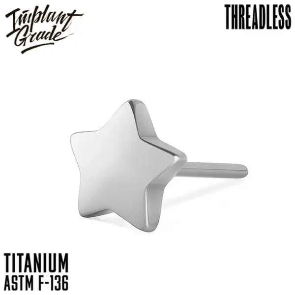 Titanium Threadless ''Star''