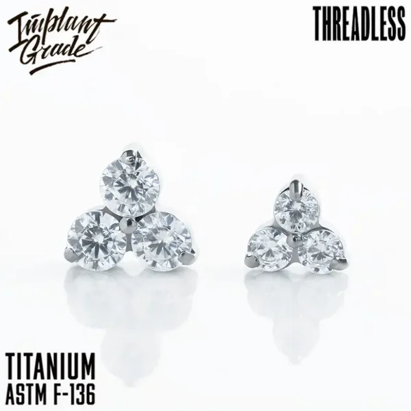Titanium Threadless ''Tres''