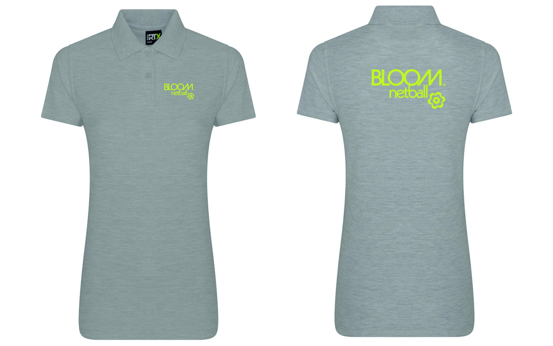 Bloom Grey Polo Shirts